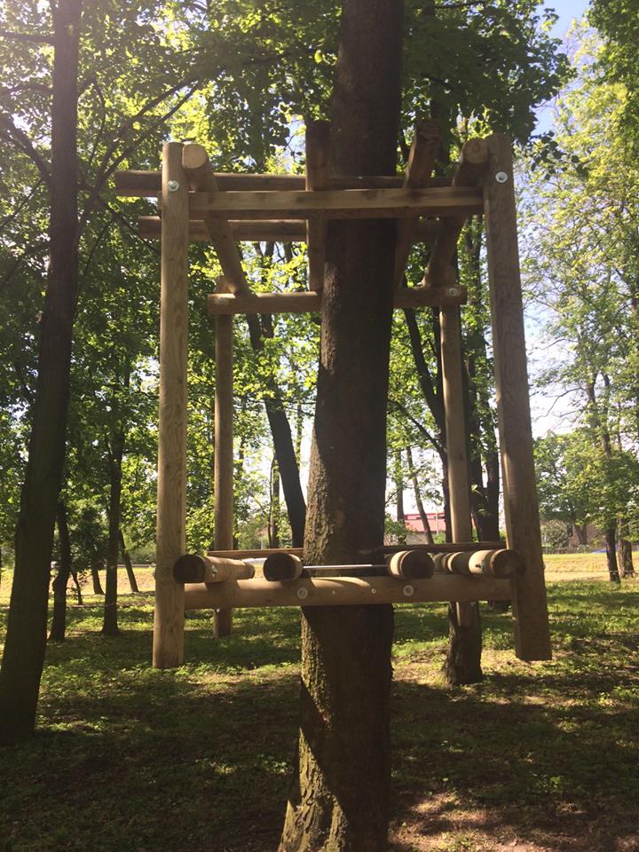 Park linowy. - zdjęcie 1