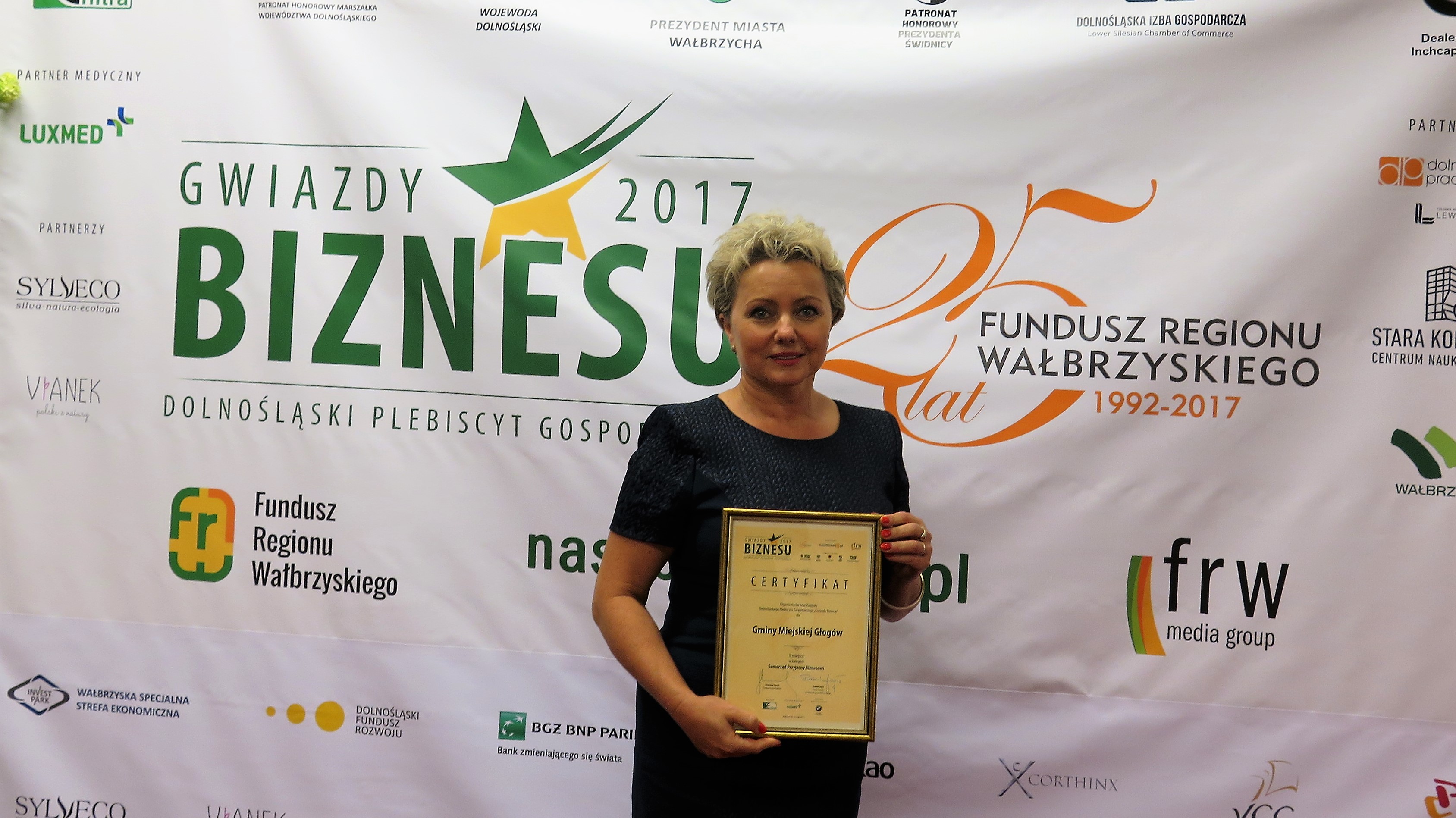 Ilustracja wprowadzenia: Głogów z Gwiazdą Biznesu.