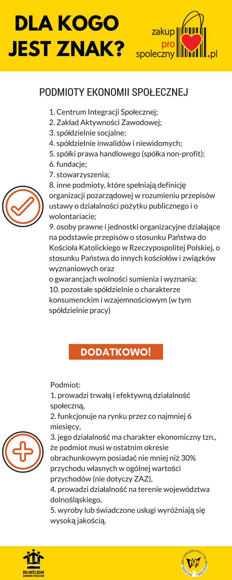 CERTYFIKAT ZNAKU: ZAKUP PROSPOŁECZNY! - zdjęcie 1