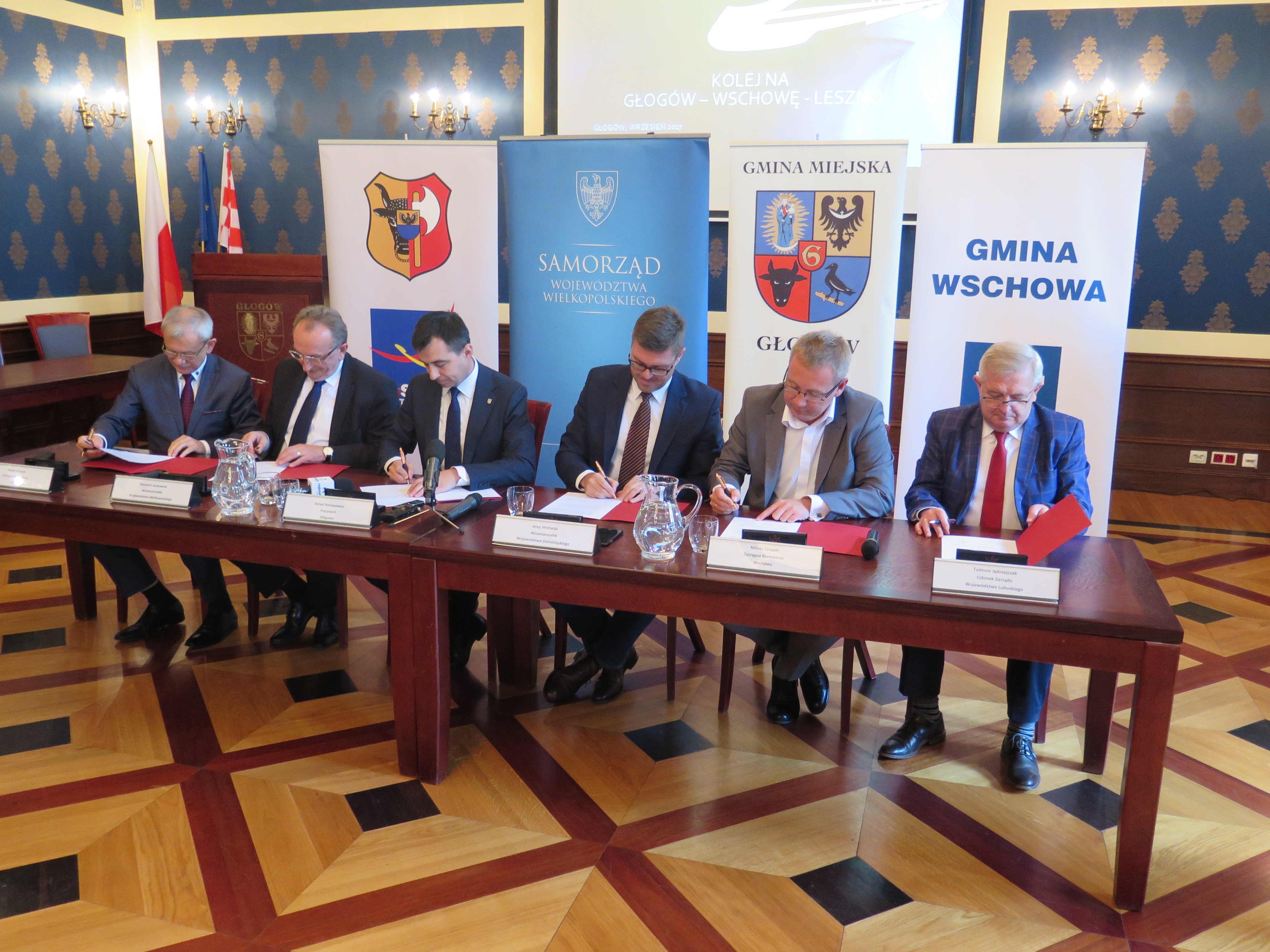 Kolej na Głog&oacute;w-Wschowę-Leszno. - zdjęcie 1