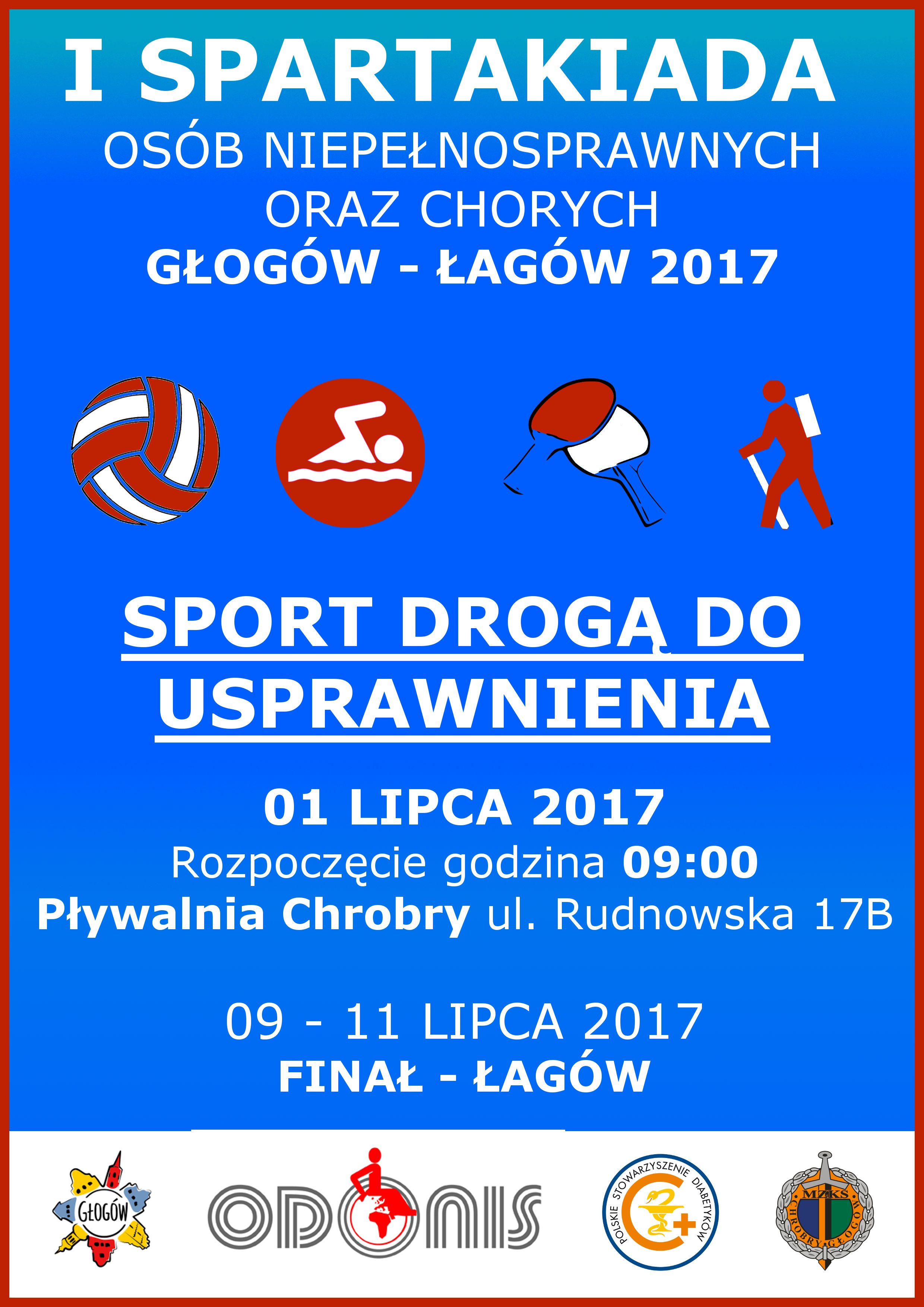 Ilustracja do artykuły: I Spartakiada Osób Niepełnosprawnych i Chorych