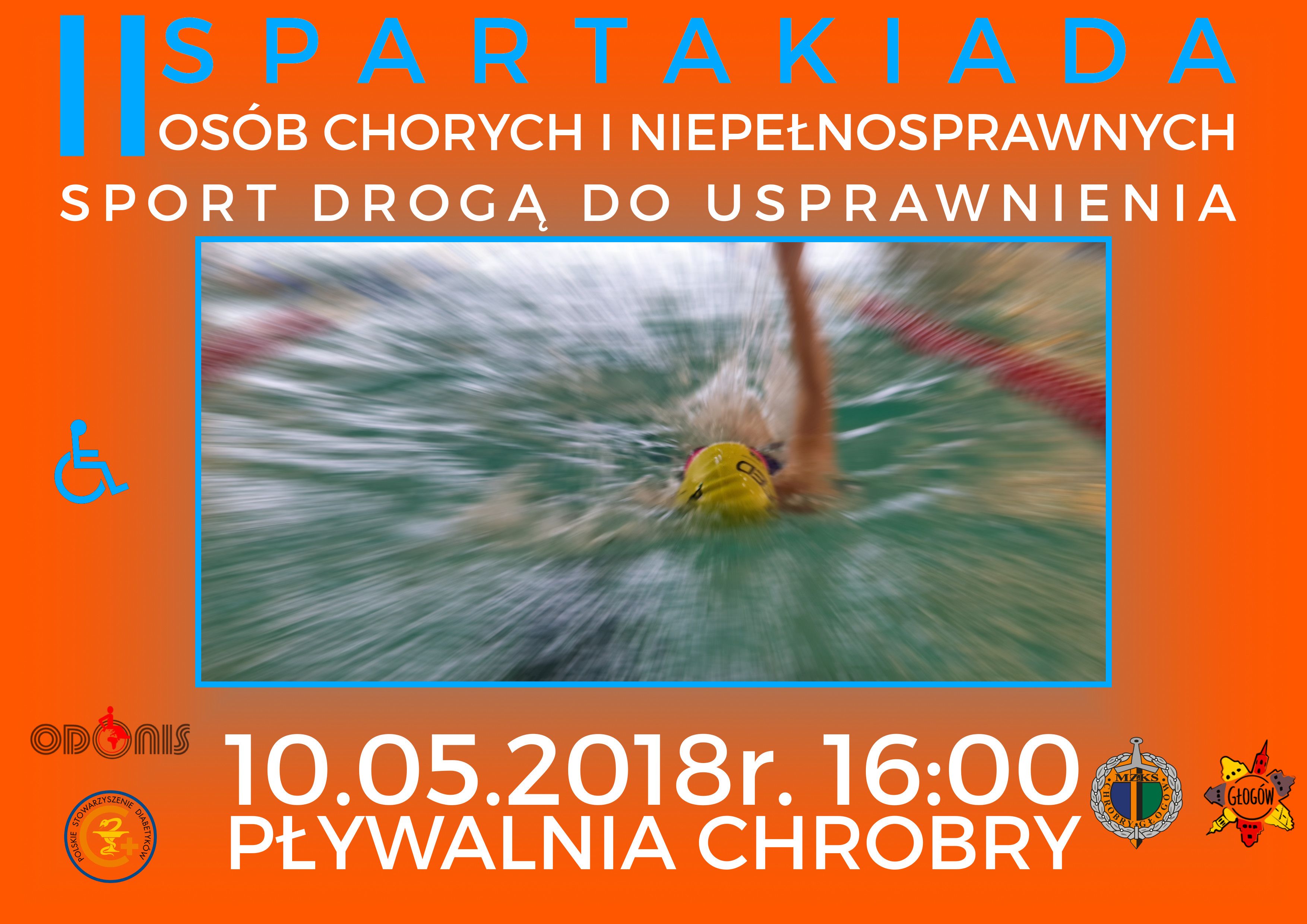 Ilustracja do artykuły: II edycja Spartakiady Osób Niepełnosprawnych i Chorych.
