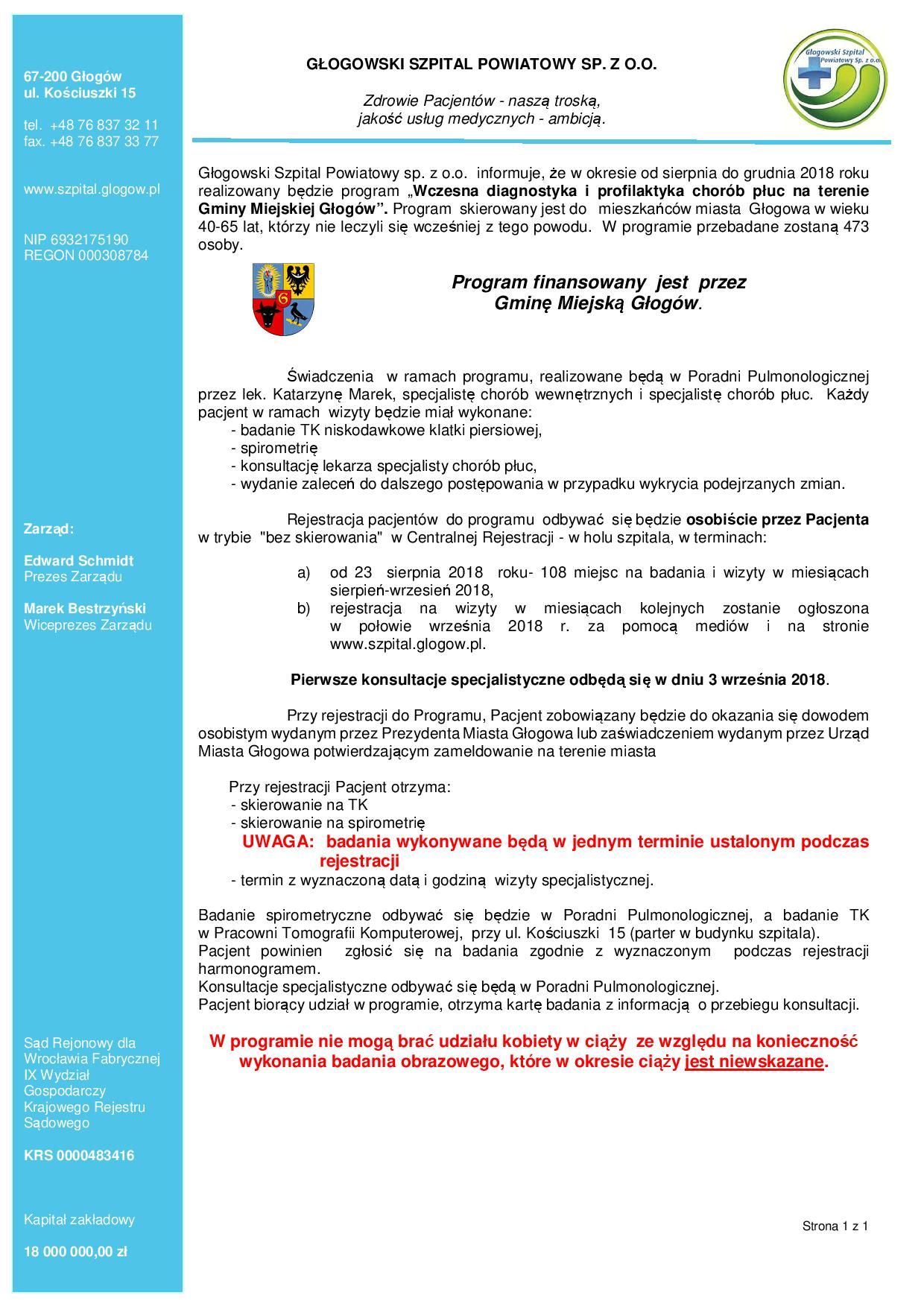 Ilustracja do artykuły: Wczesna diagnostyka i profilaktyka chorób płuc.
