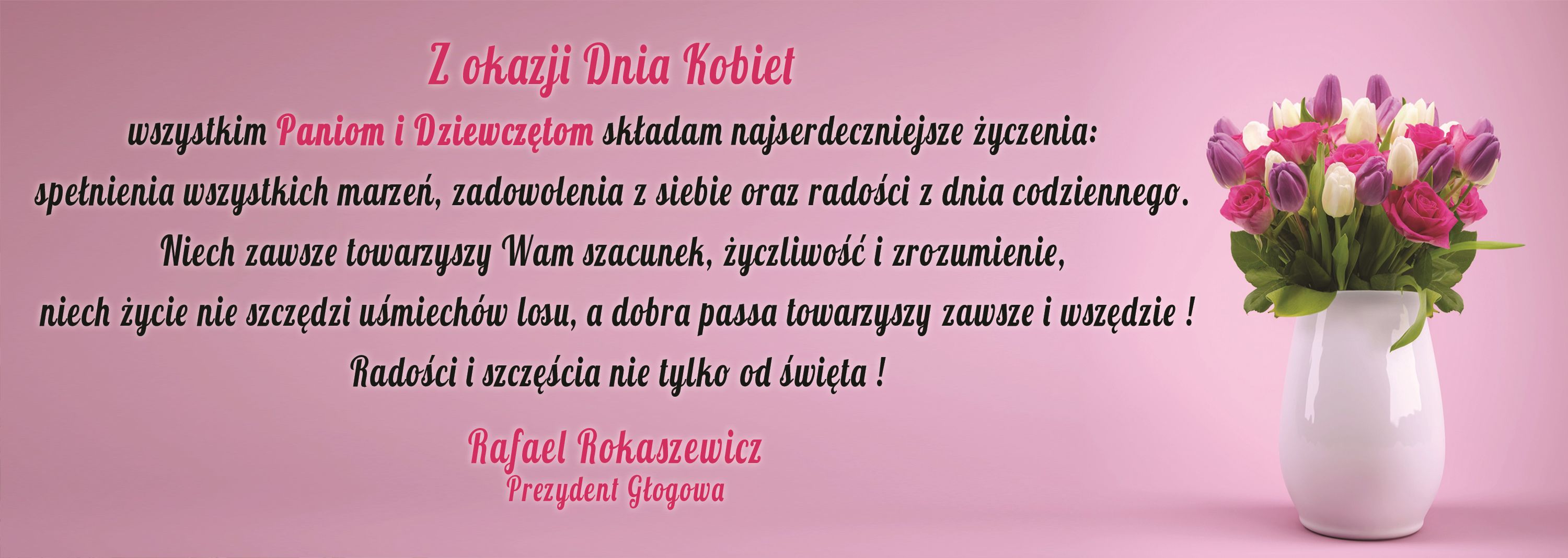 Ilustracja do artykuły: Życzenia z okazji Dnia Kobiet.