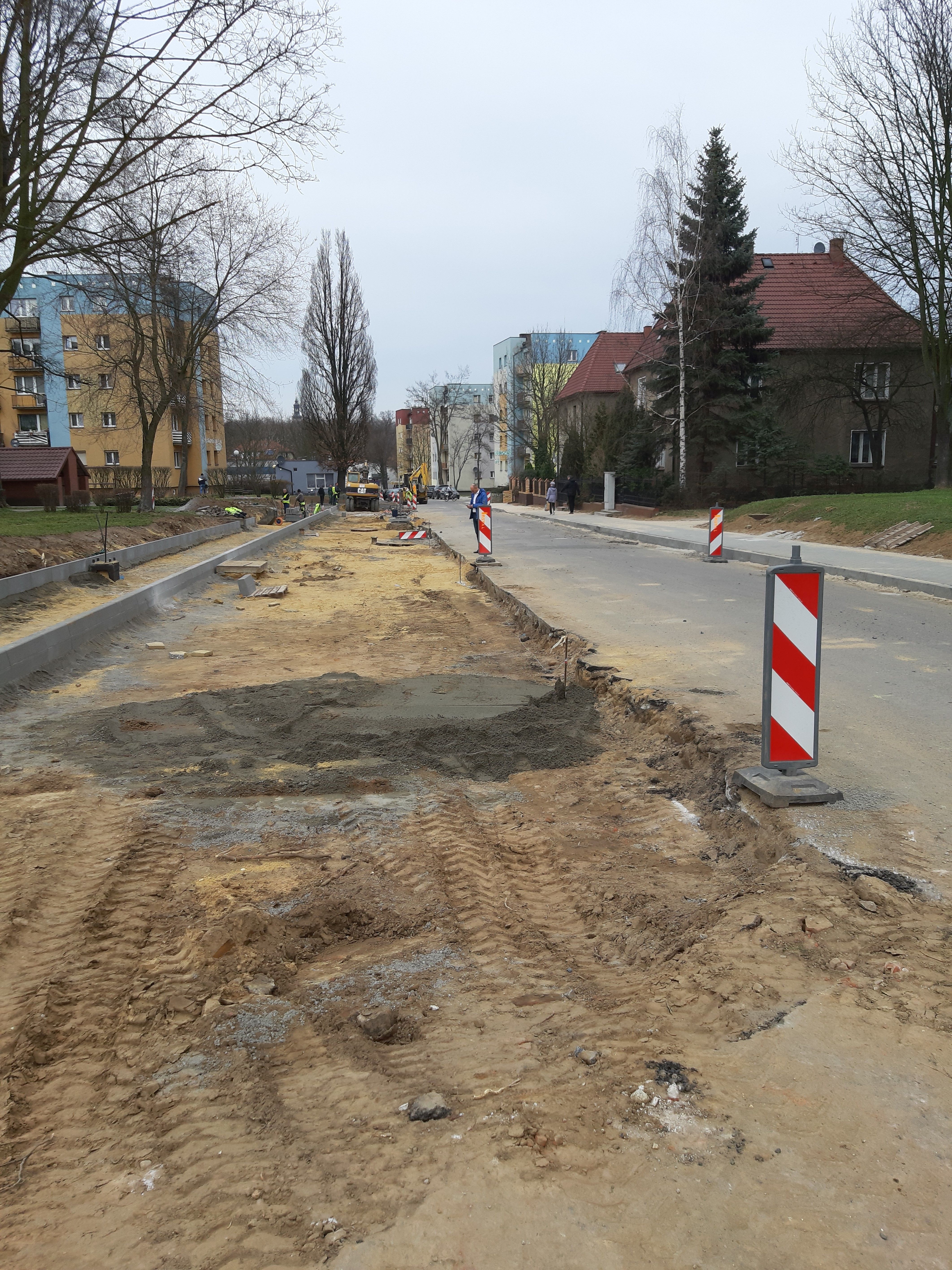 Ilustracja wprowadzenia: Utrudnienia w ruchu przy ul. Niedziałkowskiego.