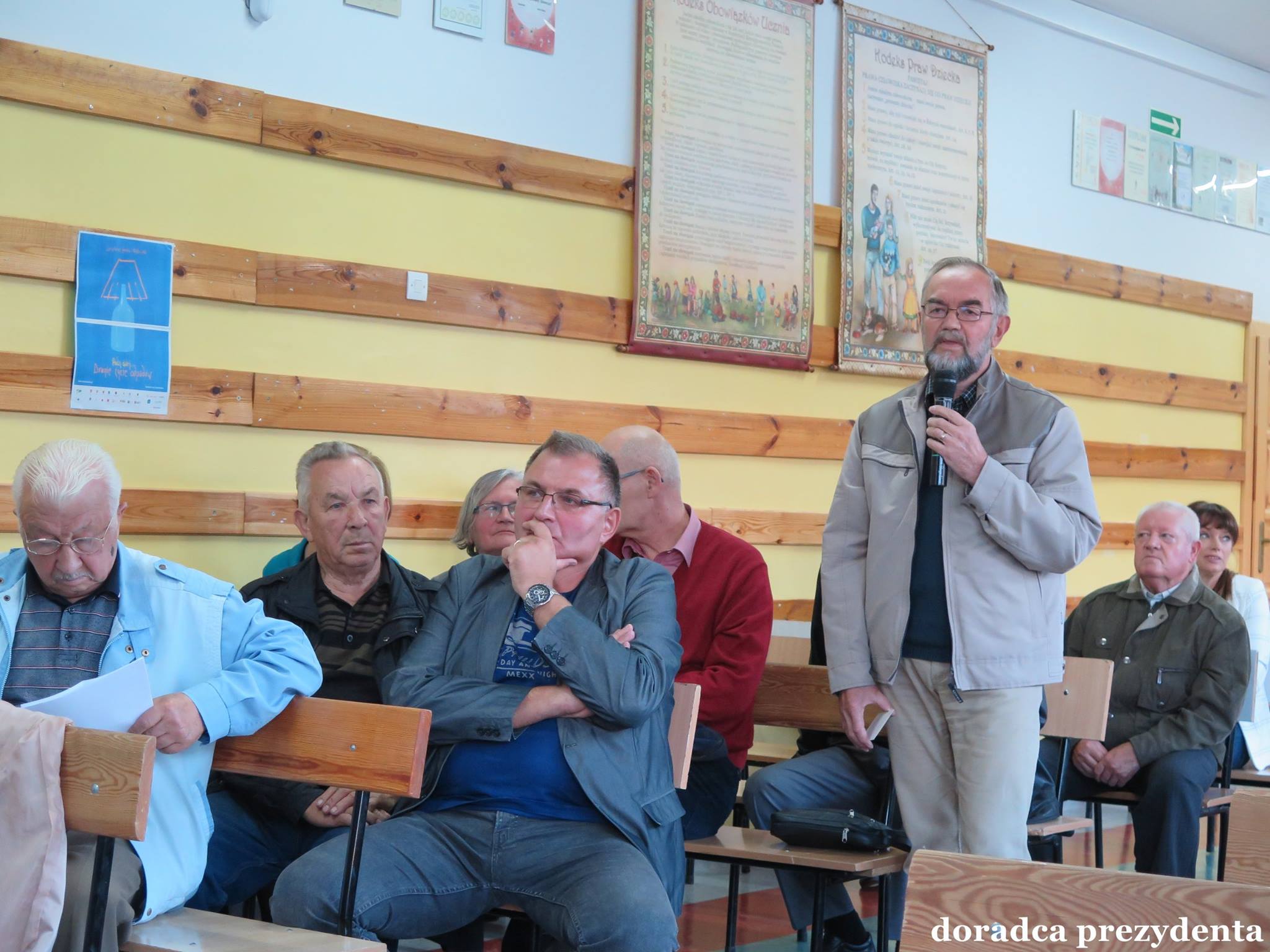 Spotkanie z mieszkańcami os. Hutnik, Sportowe, Słoneczne. - zdjęcie 1