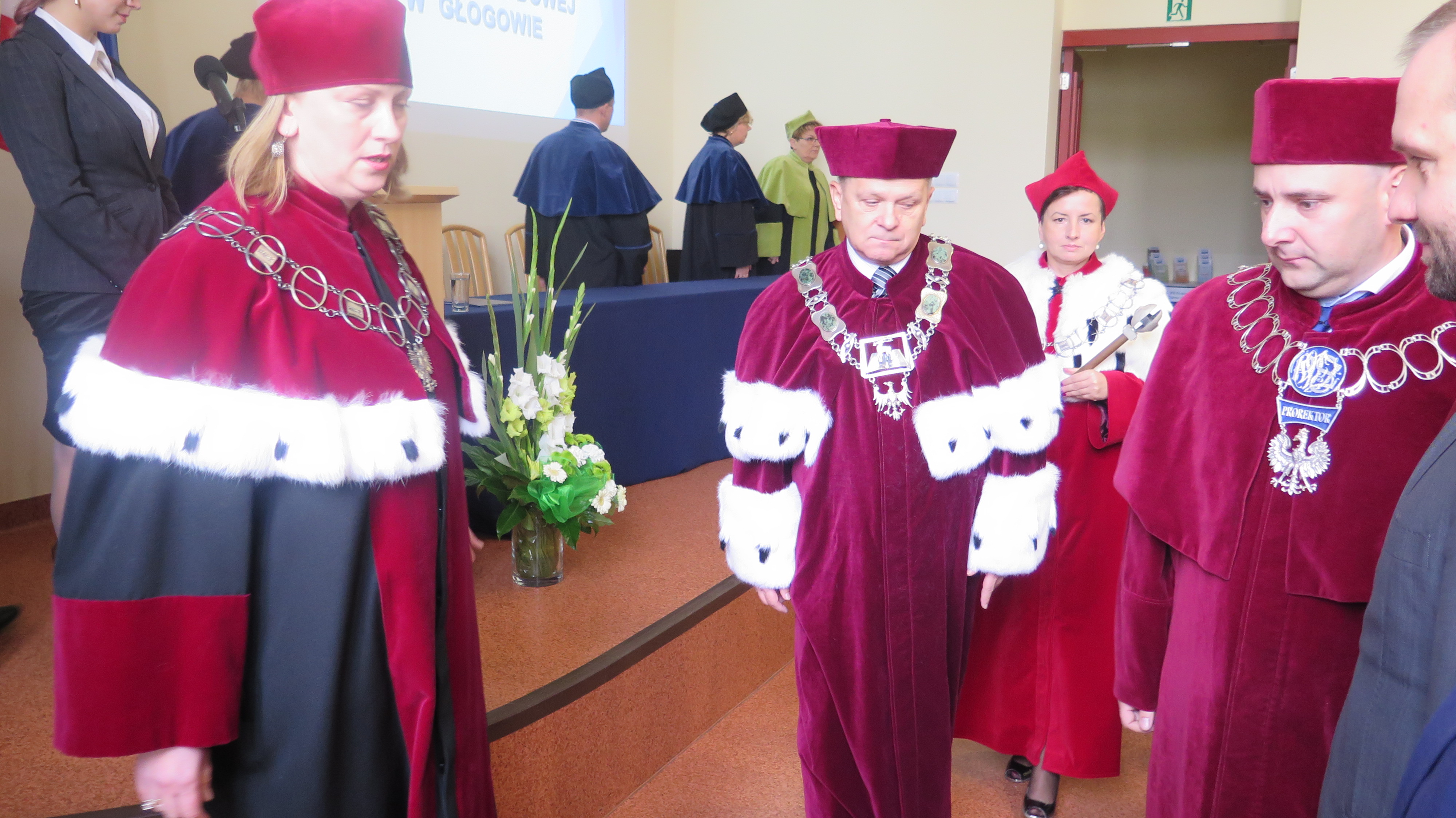 Ilustracja wprowadzenia: Inauguracja Roku Akademickiego w PWSZ w Głogowie.