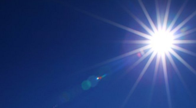 Ilustracja wprowadzenia: Osrzeżenie meteorologiczne - upały.