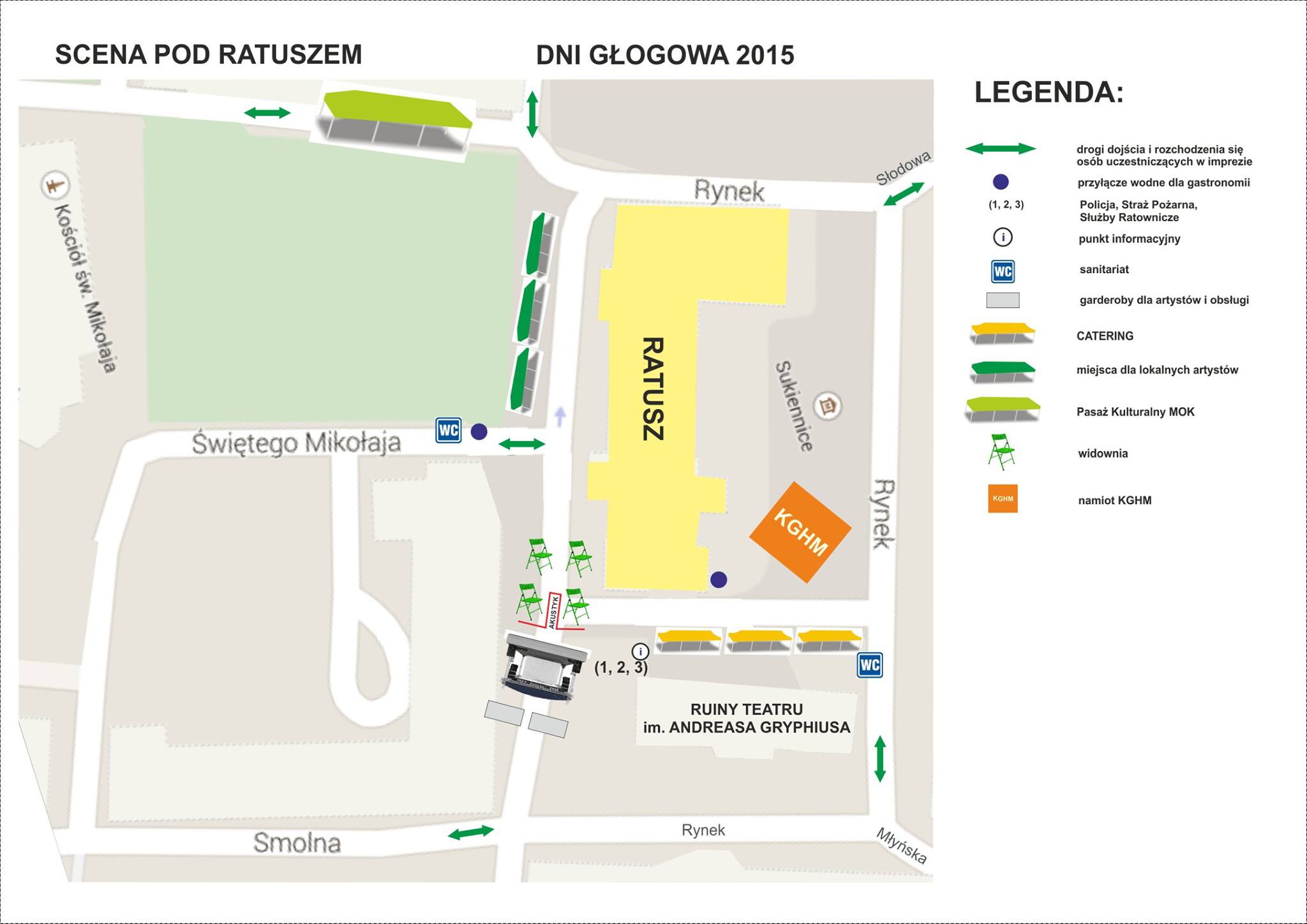 Dni Głogowa - mapa. - zdjęcie 2