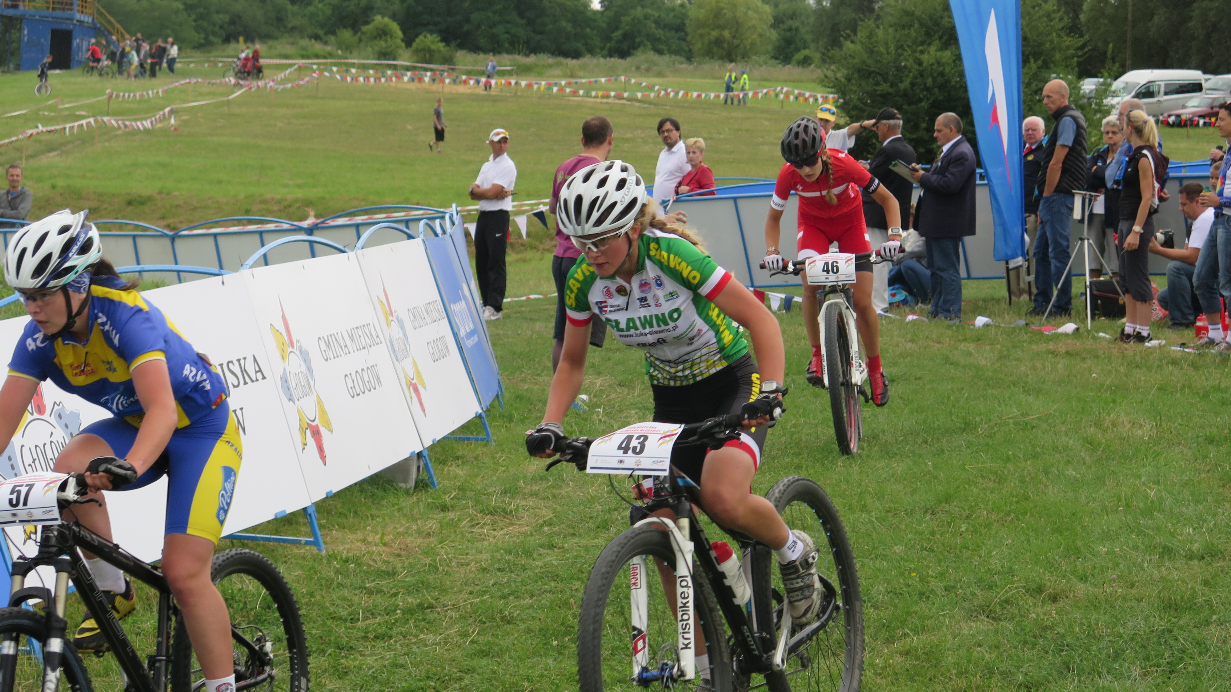 Ilustracja wprowadzenia: Ogólnopolska Olimpiada Młodzieży w MTB.