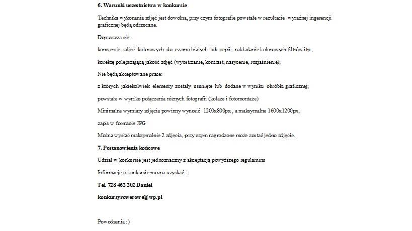 Konkurs fotograficzny. - zdjęcie 2