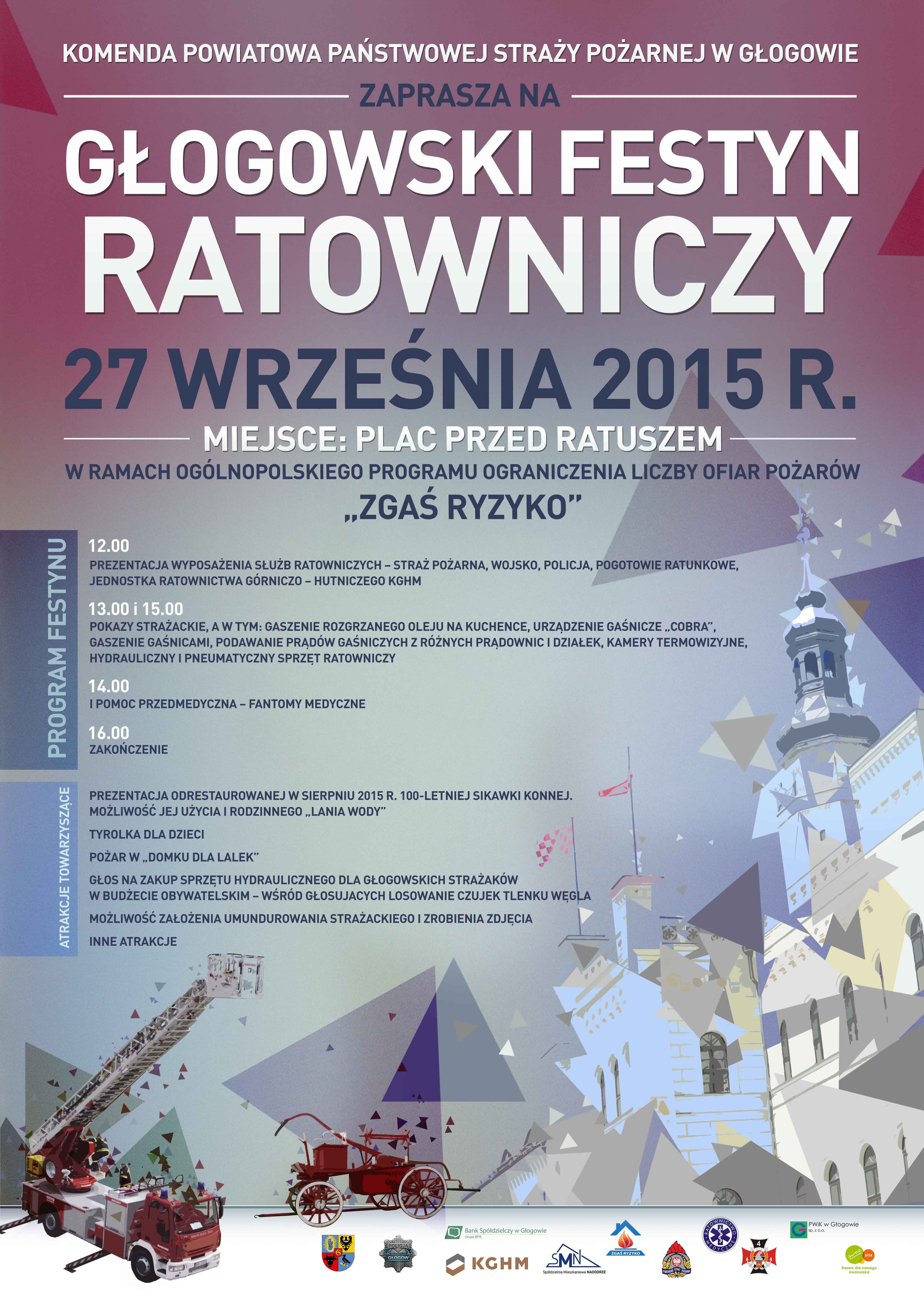Ilustracja do artykuły: Głogowski Festyn Ratowniczy - zapraszamy!