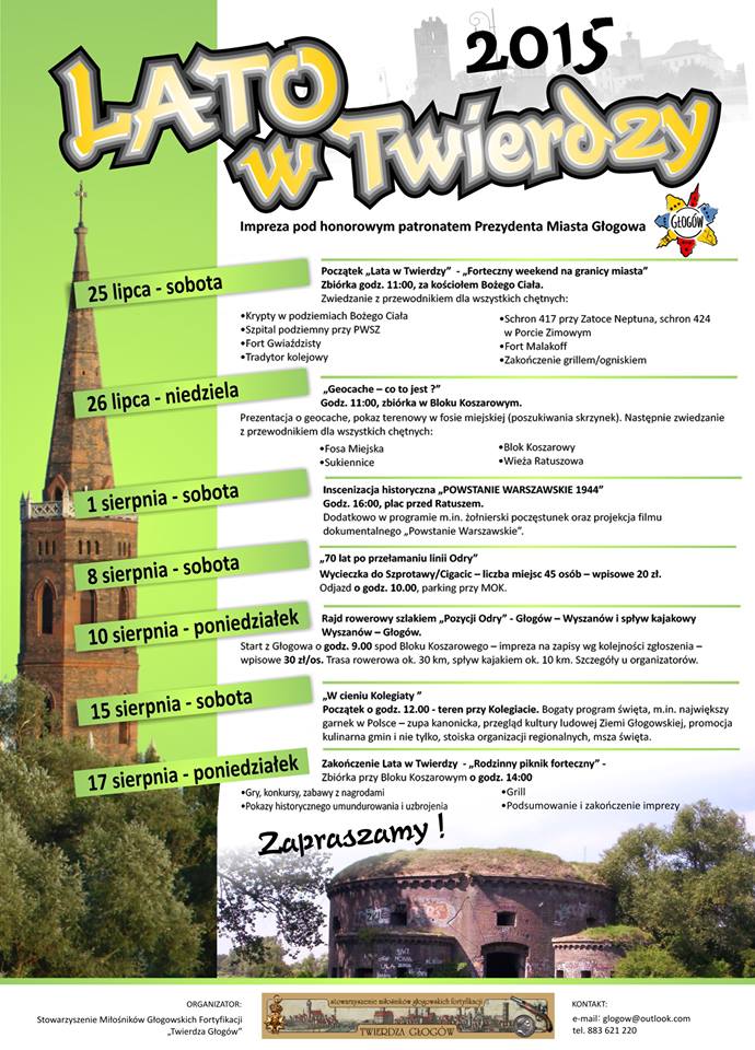 Ilustracja do artykuły: Lato w Twierdzy 2015.