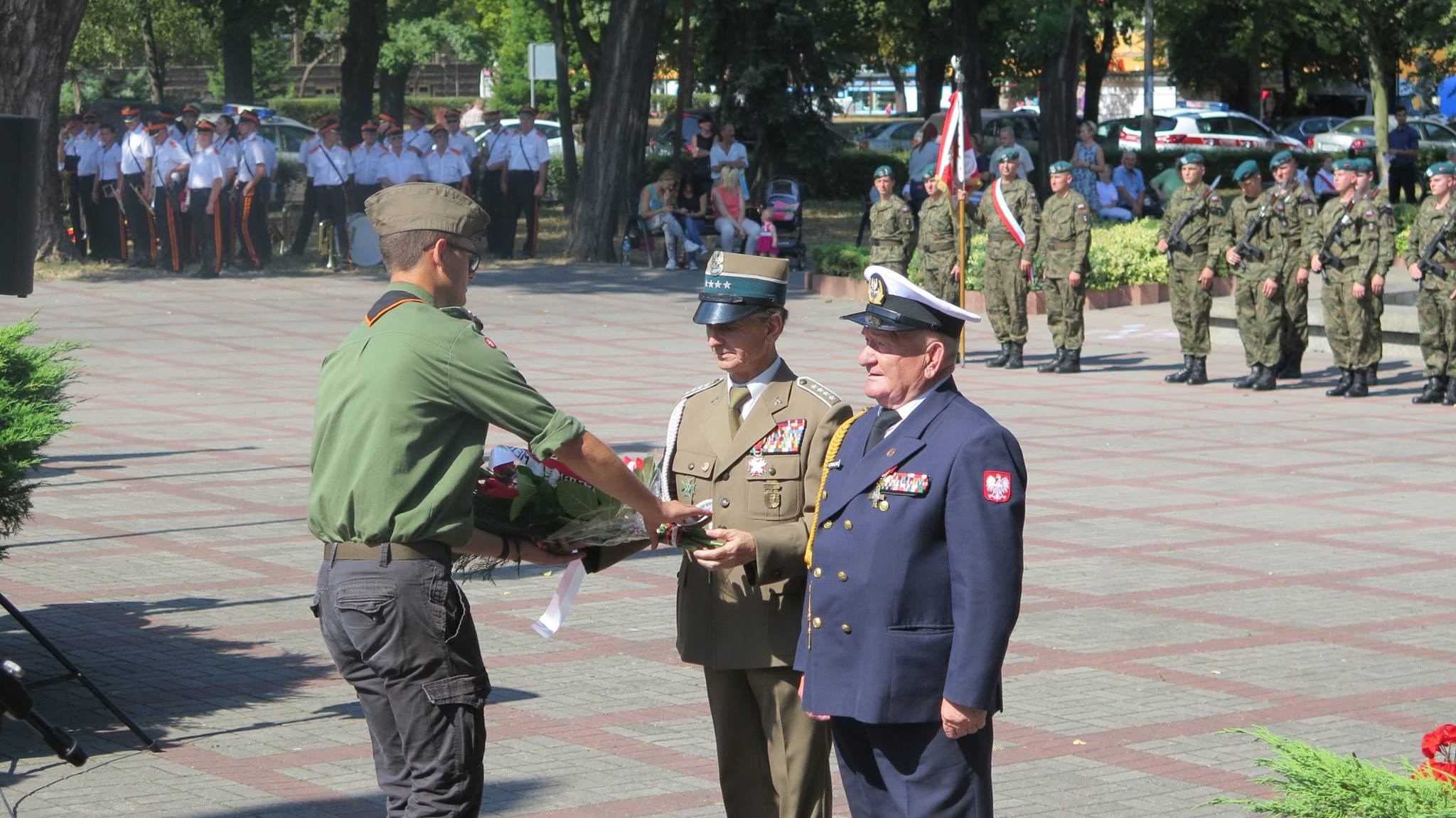 uroczystości rocznicy wybuchu II Wojny Światowej