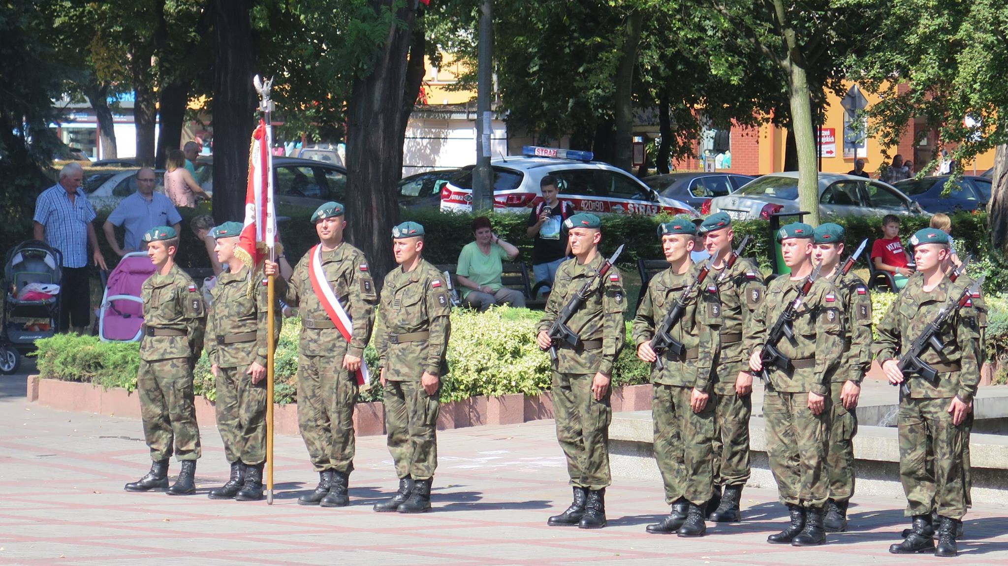 uroczystości rocznicy wybuchu II Wojny Światowej