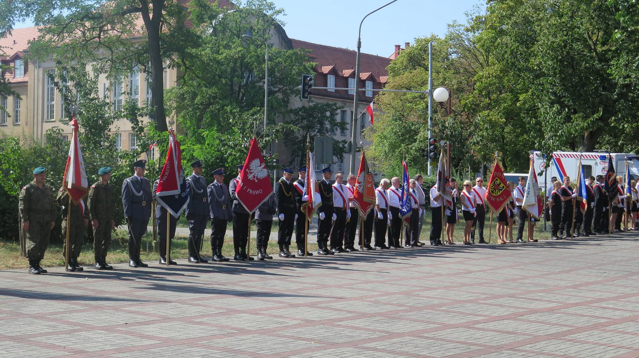 uroczystości rocznicy wybuchu II Wojny Światowej