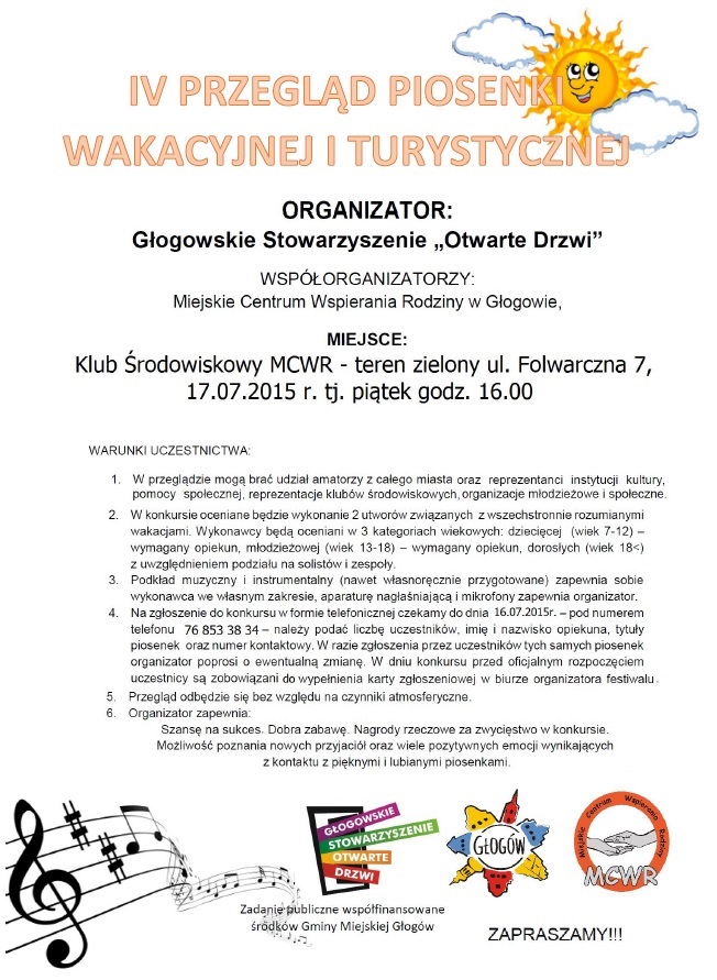 Przegląd piosenki wakacyjnej. - zdjęcie 1