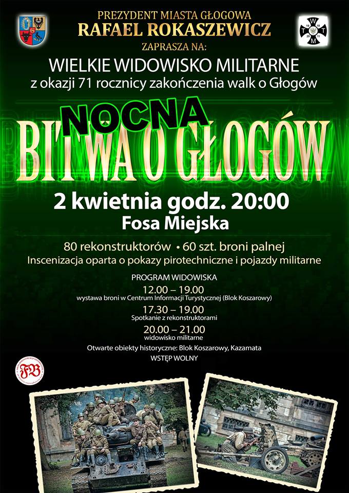 Ilustracja do artykuły: Nocna Bitwa o Głogów