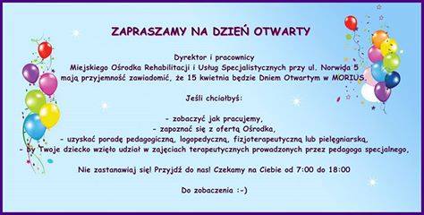 Ilustracja do artykuły: Dzień otwarty MORIUS.