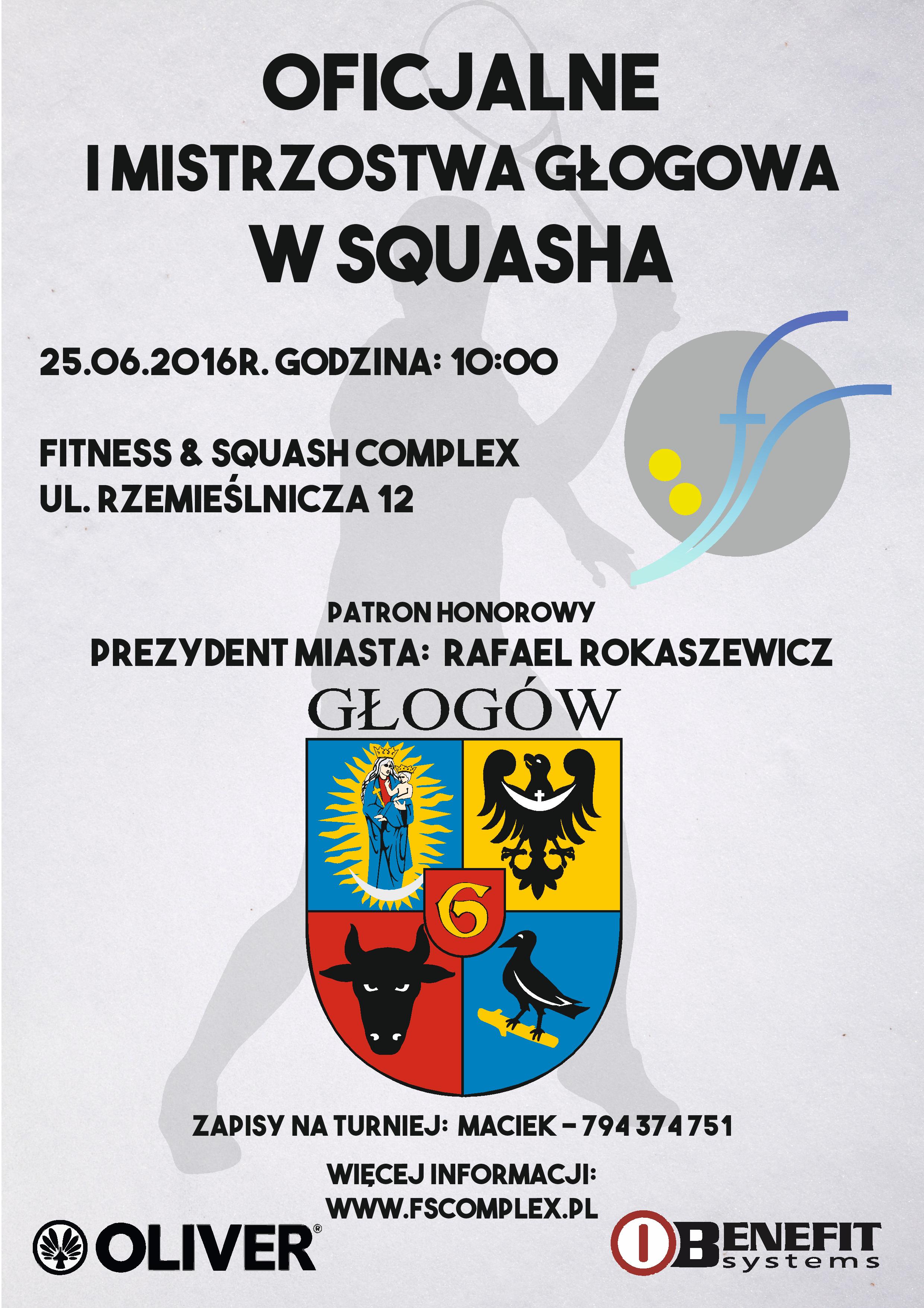 Ilustracja do artykuły: Zaproszenie – I Mistrzostwa w SQUASHA
