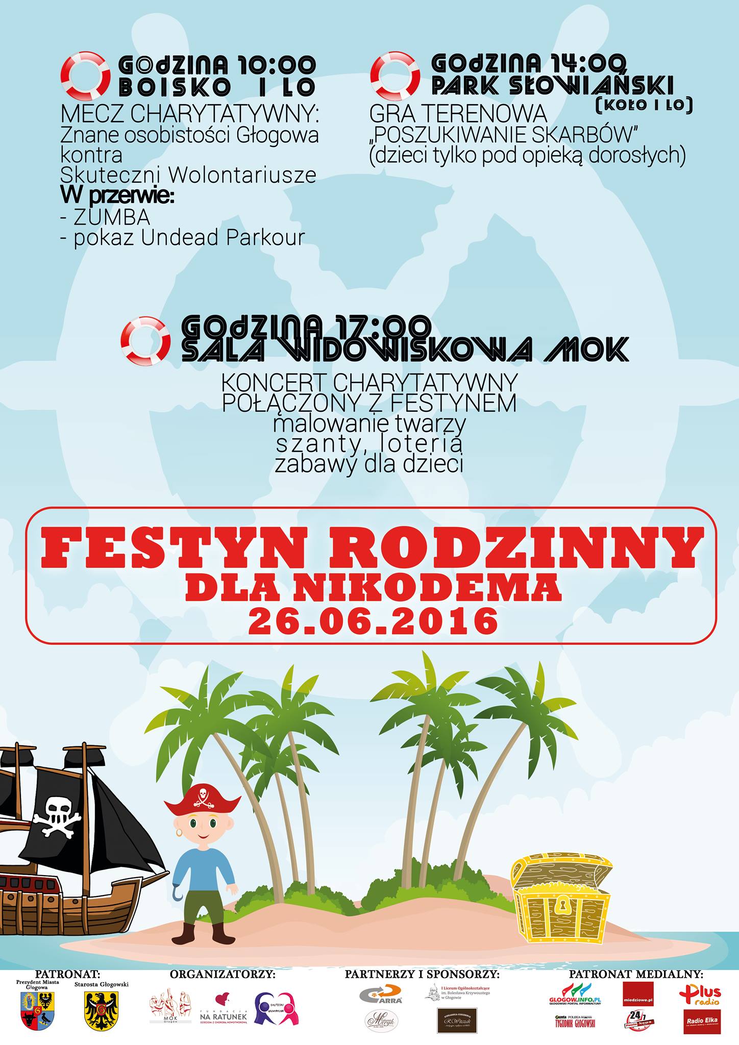 Ilustracja do artykuły: Festyn Rodzinny dla Nikodema Markowicza-Kochanka.