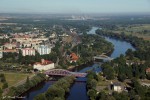 Głog&oacute;w z lotu ptaka. fot. Marek Krukiel