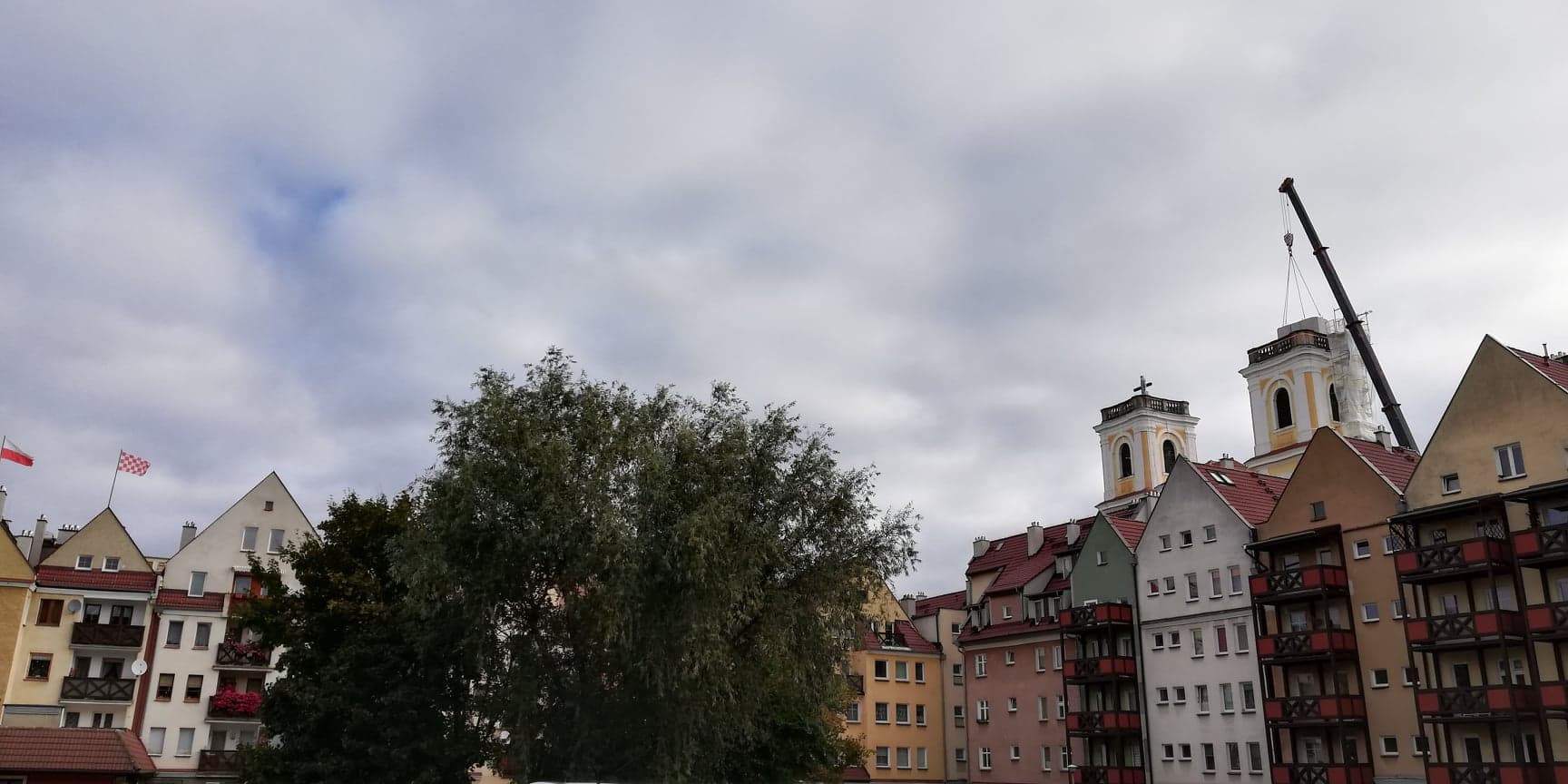 Pierwszy etap zakładania hełmu na wieżę "Bożego Ciała" - zdjęcie 8