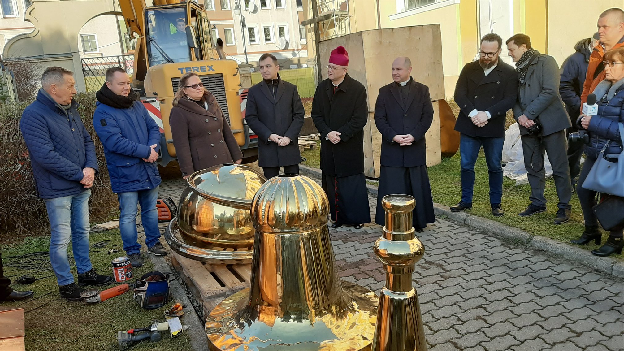 Kopuły na wieży kościoła Bożego Ciała - zdjęcie 2