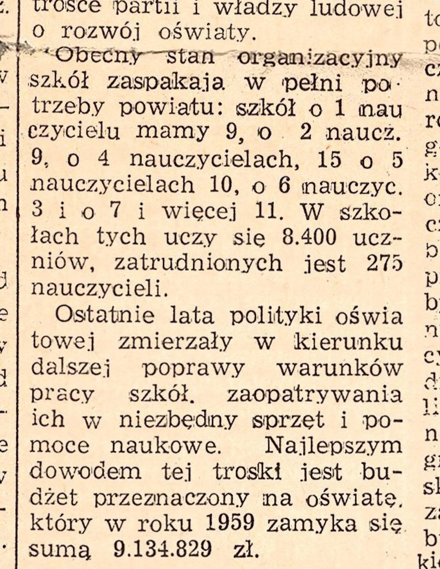 &bdquo;Jednodni&oacute;wki&rdquo; #4 - Trudne początki głogowskiej oświaty - zdjęcie 3
