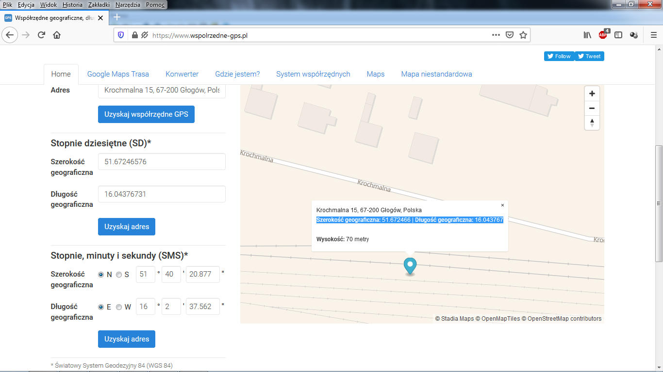 Geometryczny środek Głogowa - zdjęcie 3