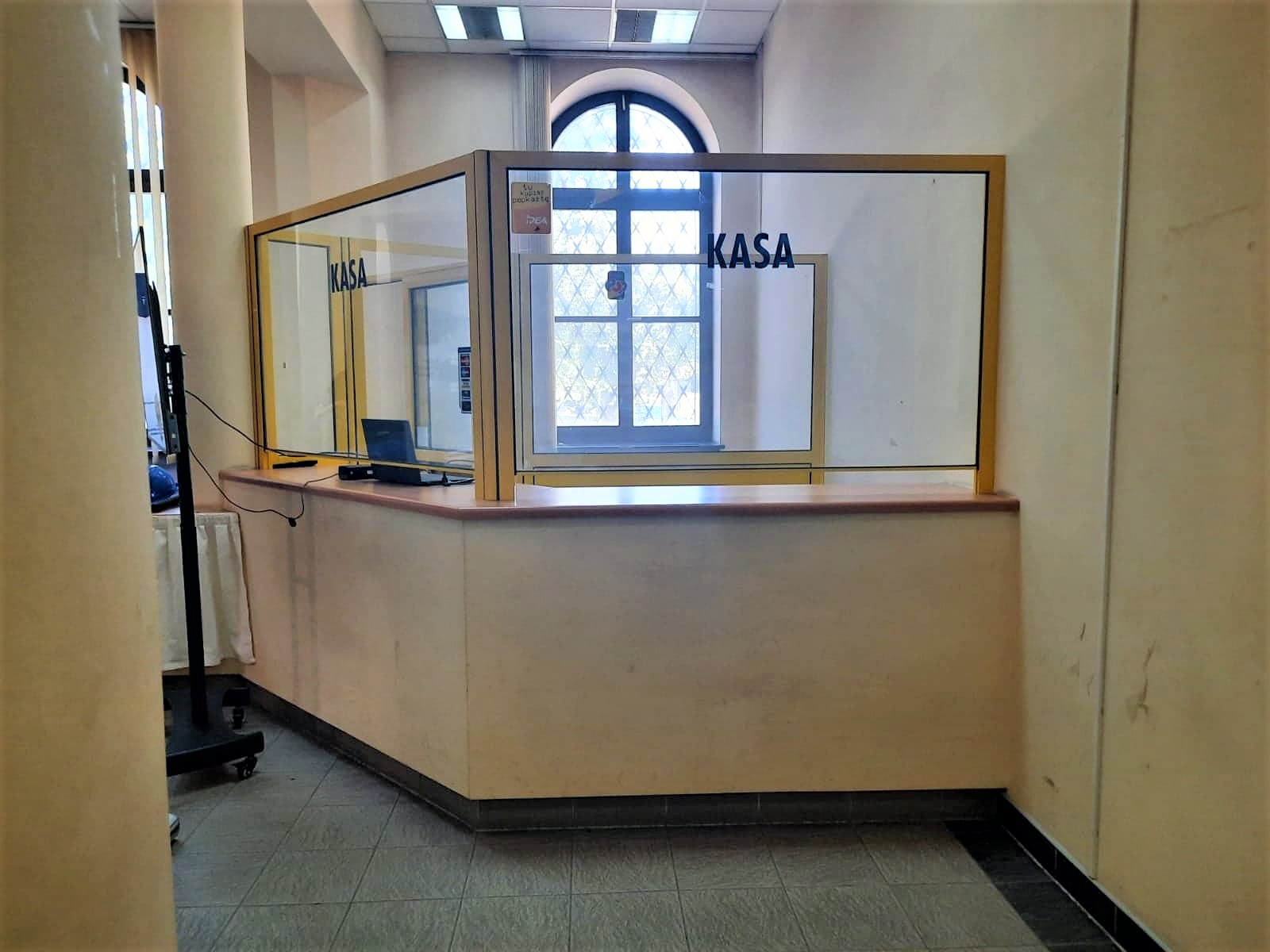 Wnętrze starej poczty