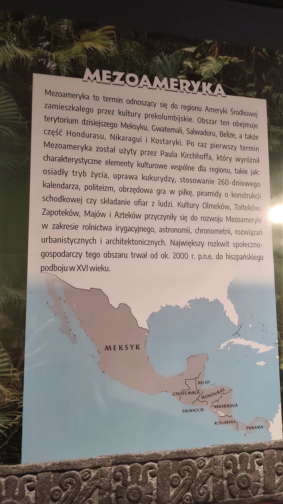 Wyjaśnienie czym jest Mezoameryka i gdzie się znajduje