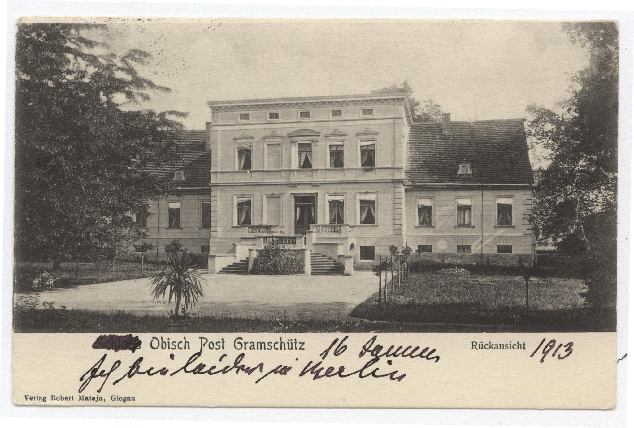 Pałac przed wojną