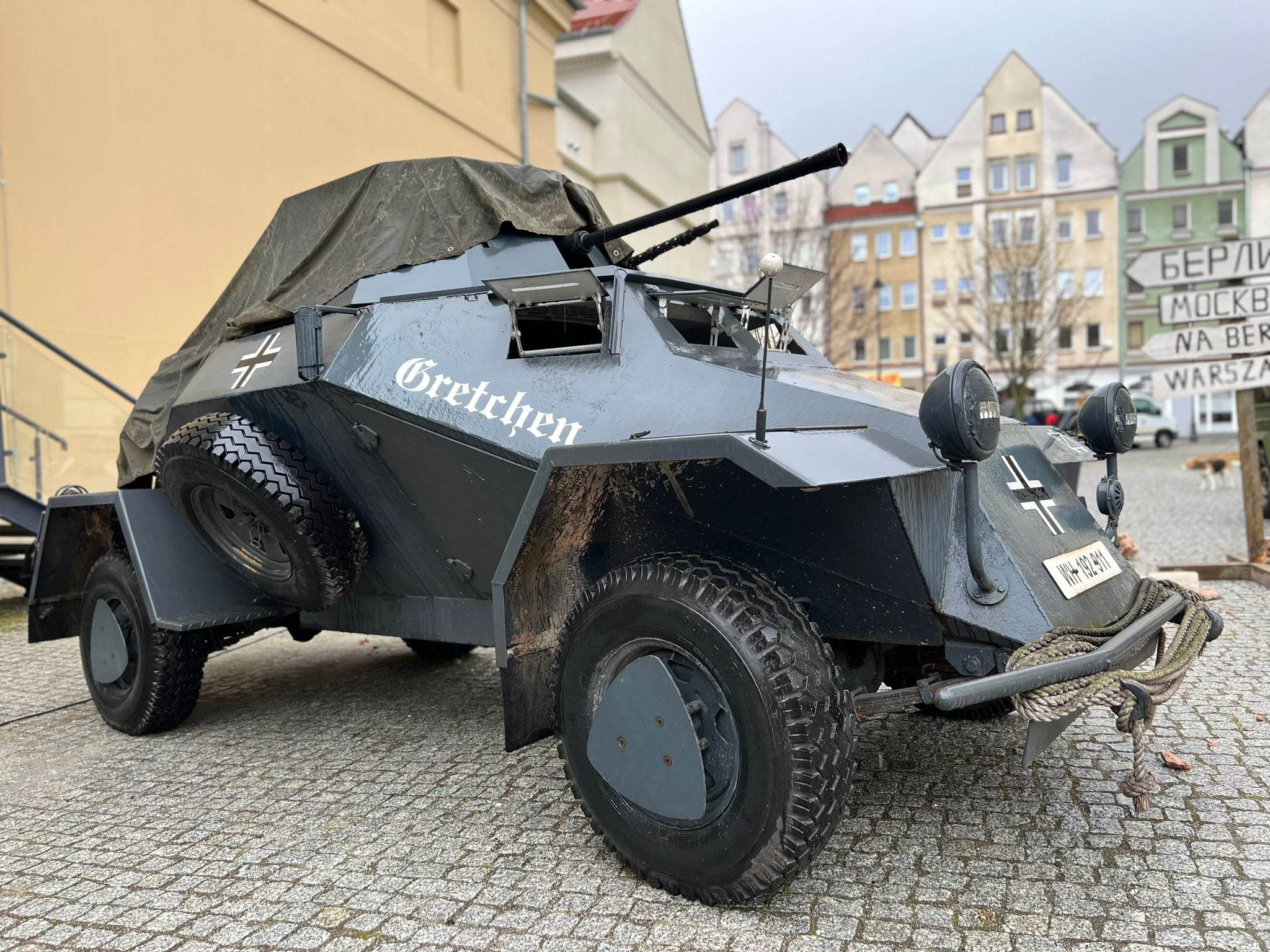Pojazd z czasów II wojny