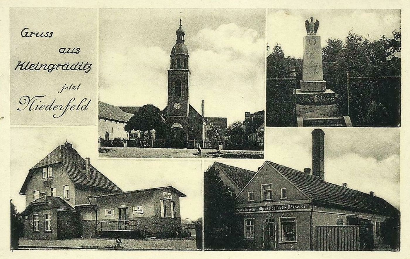 Przedwojenna widok&oacute;wka z czas&oacute;w niemieckich