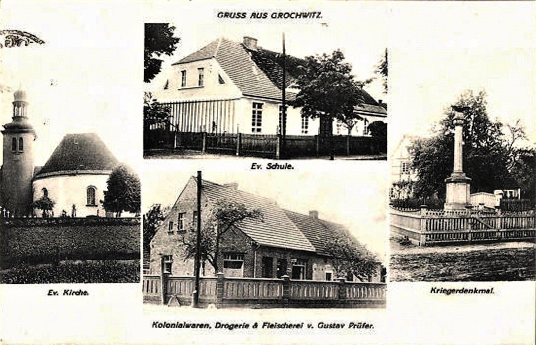 Grochowice na przedwojennej widok&oacute;wce