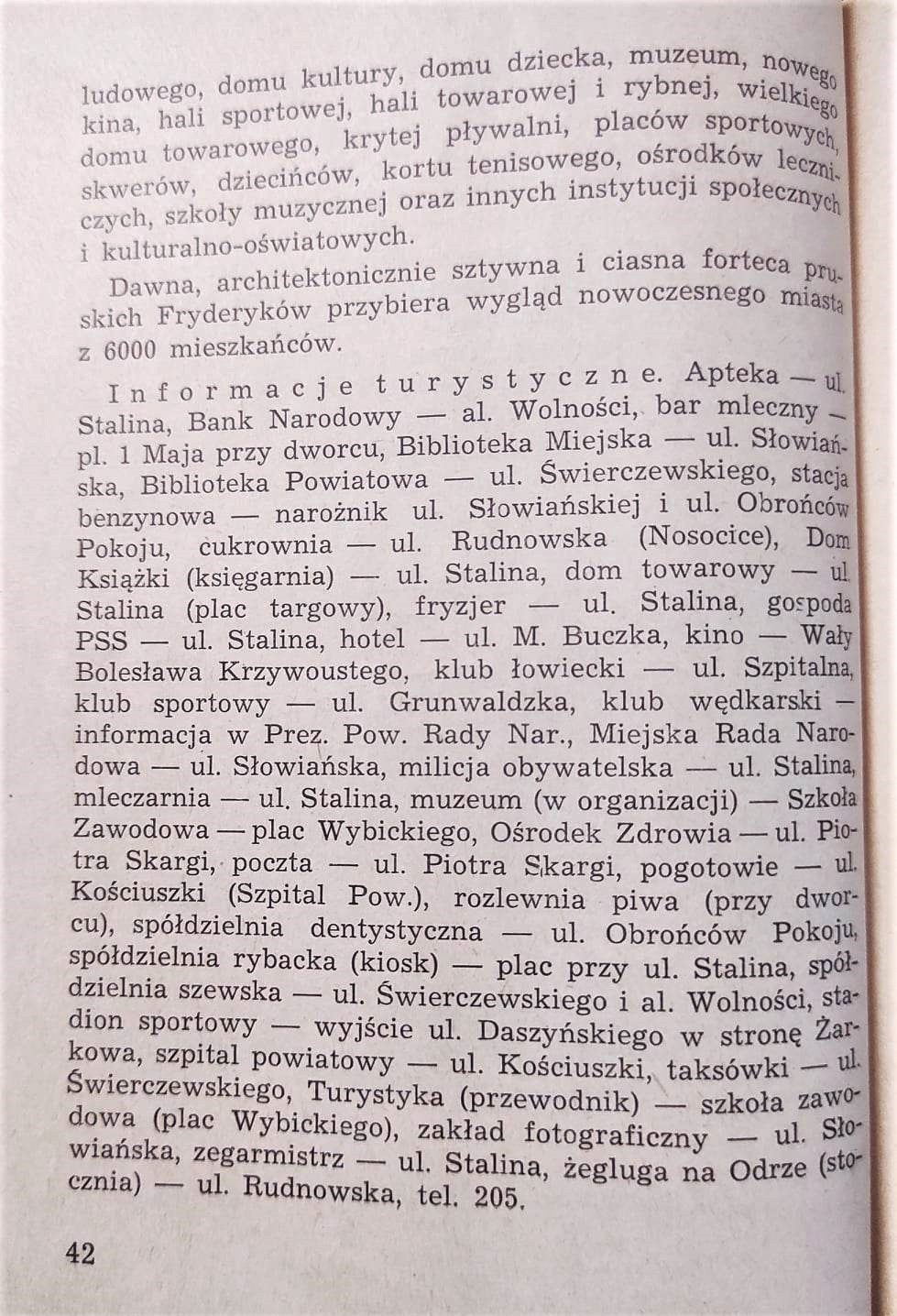 Jedna ze stron z ciekawszymi informacjami