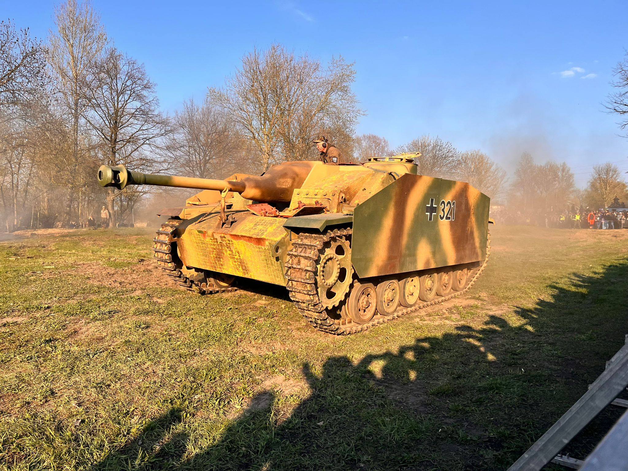 Czołg podczas pokazu