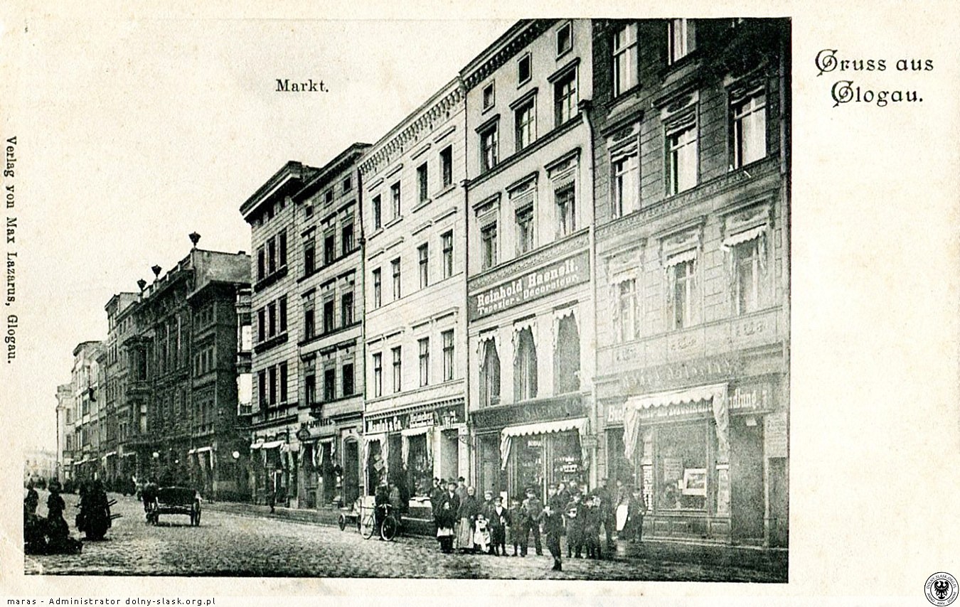 Północna pierzeja przedwojennego rynku