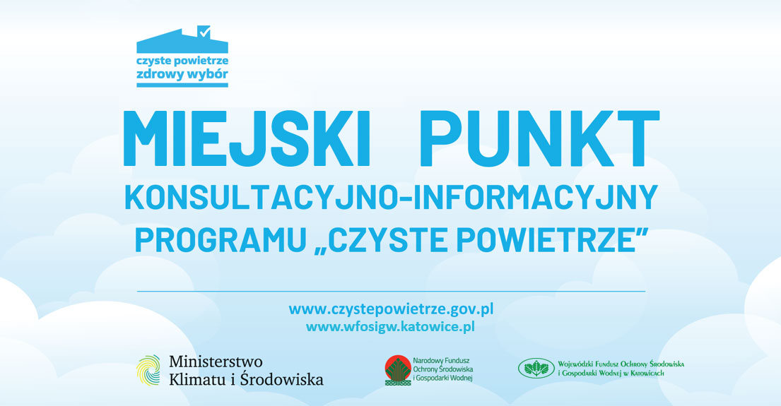 MIEJSKI PUNKT KONSULTACYJNO-INFORMACYJNY PROGRAMU CZYSTE POWIETRZE - zdjęcie 1