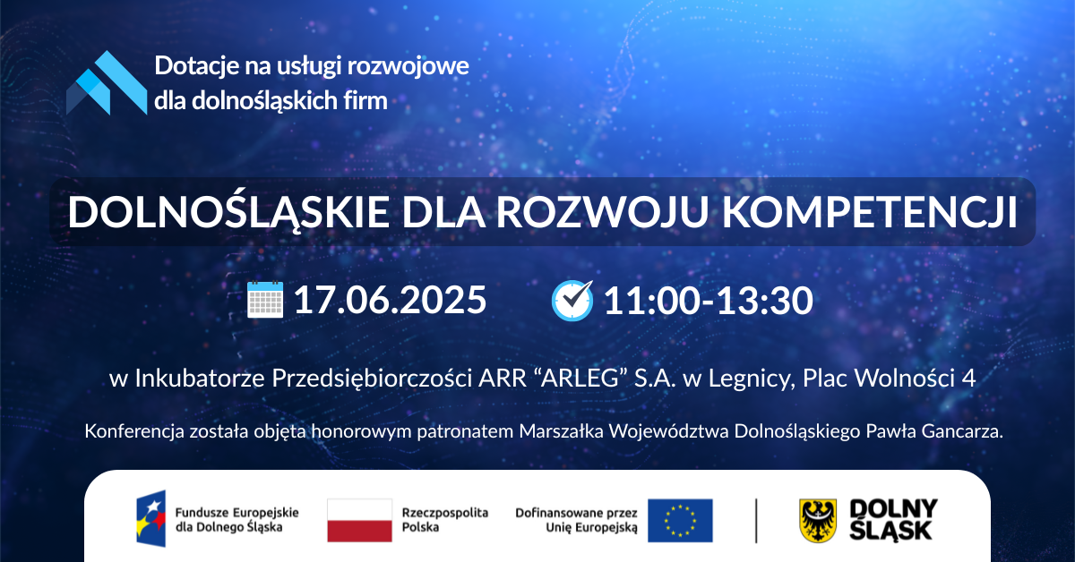Ilustracja wprowadzenia: Dolnośląskie dla rozwoju kompetencji - 17czerwca Legnica.