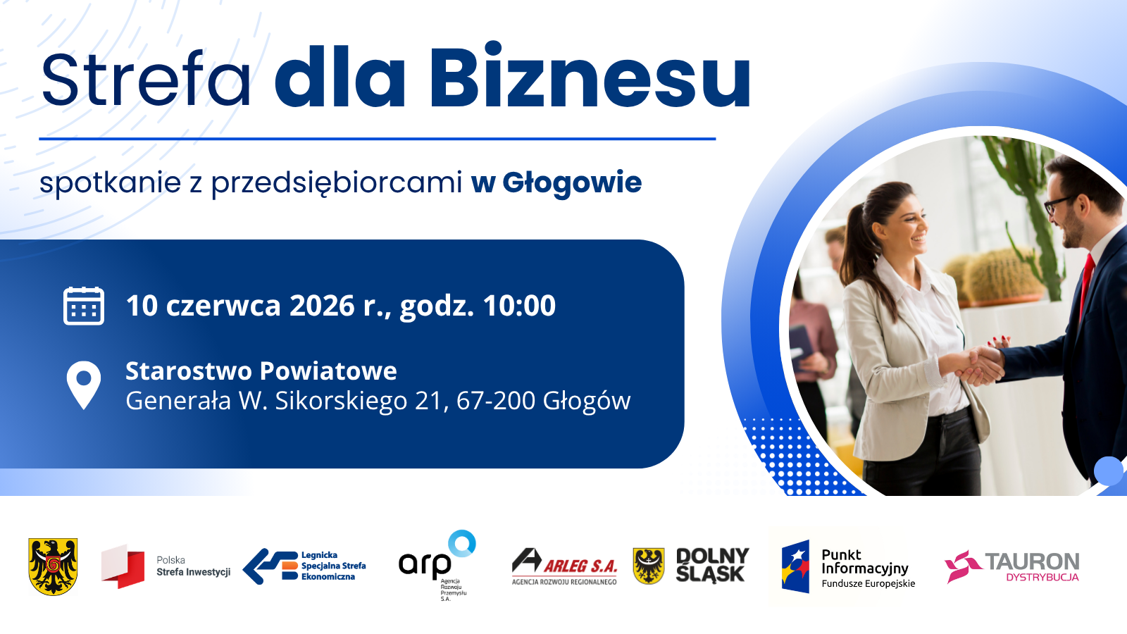 Ilustracja wprowadzenia: Strefa dla Biznesu w Głogowie