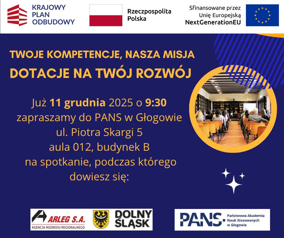 Ilustracja wprowadzenia: Twoje kompetencje, nasza misja. Dotacje na Twój rozwój